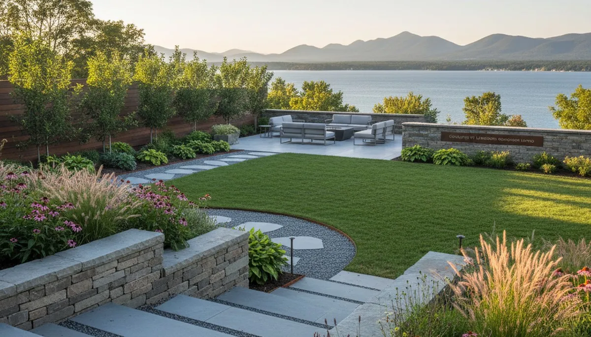 Landscaping services in Burlington, VT for residential and commercial properties