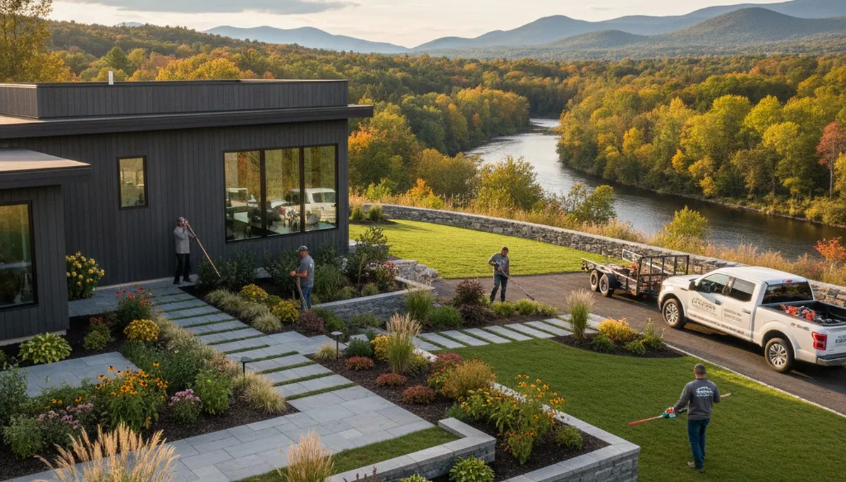 Burlington, VT landscaping services for residential and commercial outdoor property care