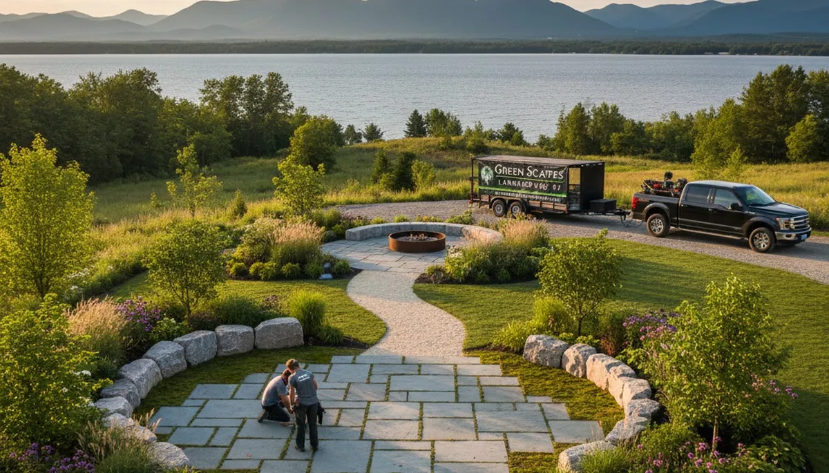 Landscaping services in Burlington, VT for residential and commercial property maintenance