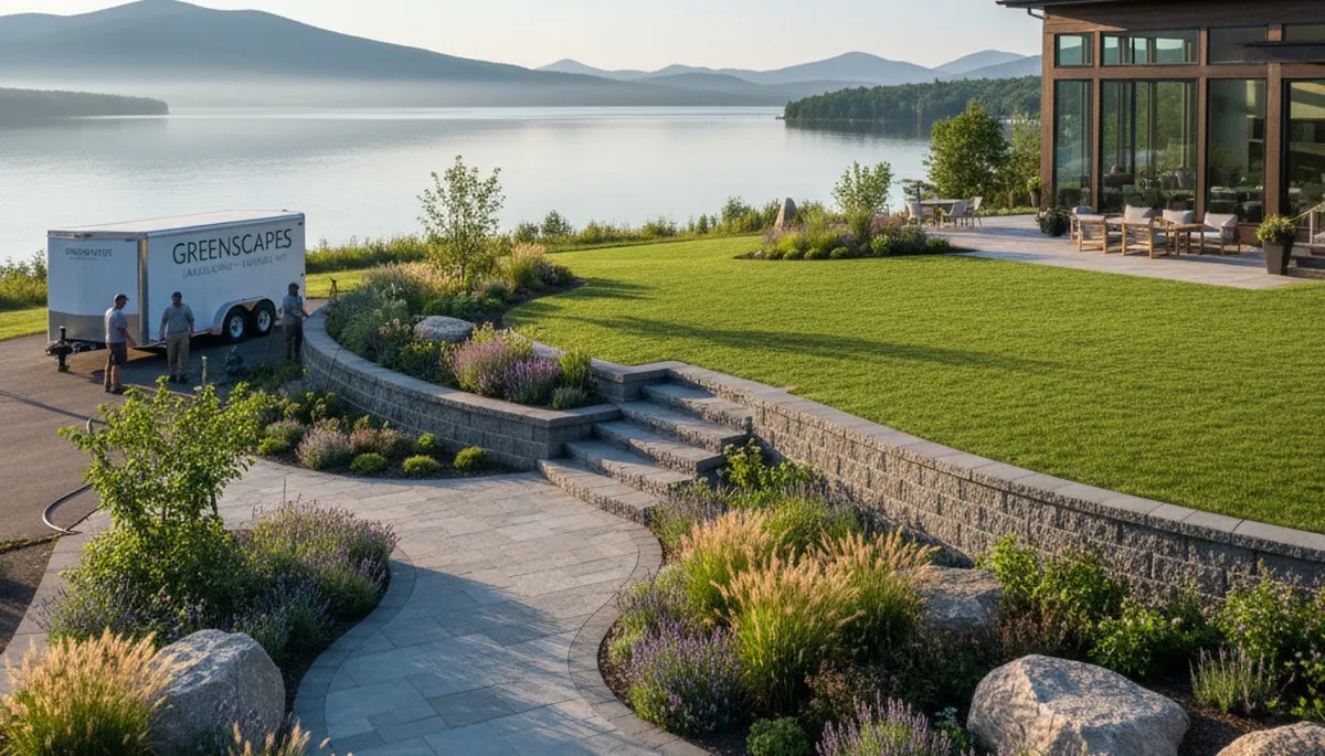 Landscaping services in Burlington, VT for residential and commercial property care