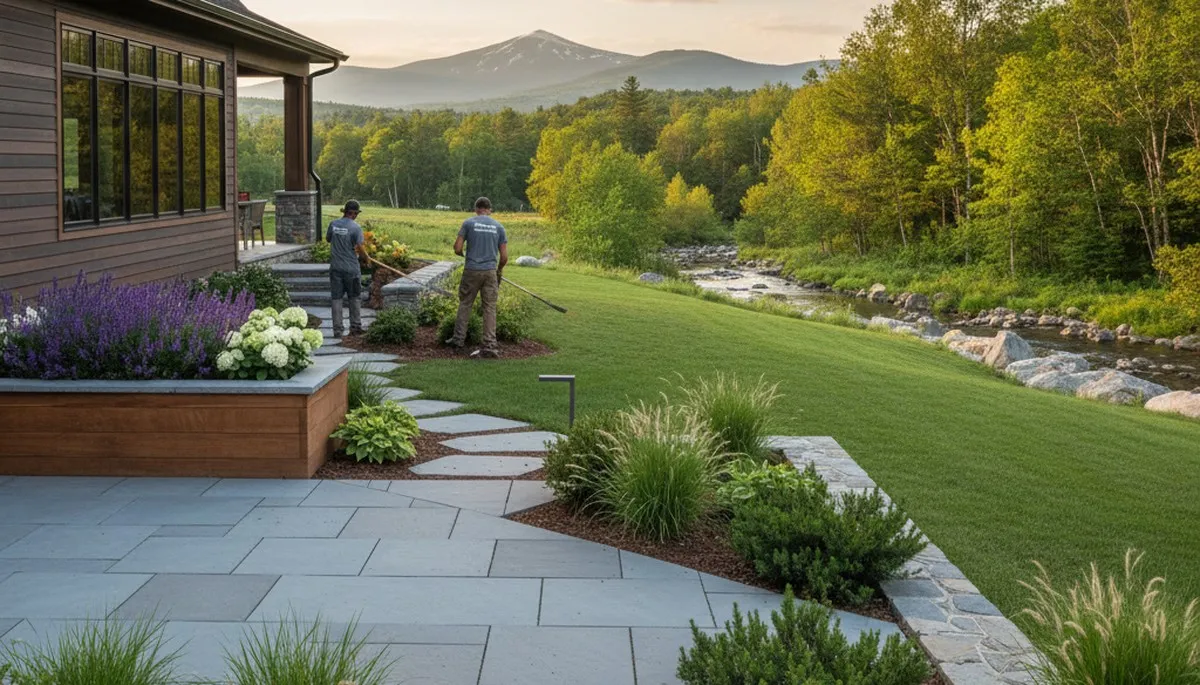 Burlington, VT landscaping services for residential and commercial property maintenance