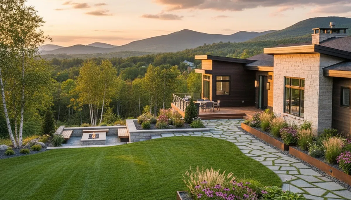 Landscaping services in Burlington, VT for residential and commercial outdoor maintenance