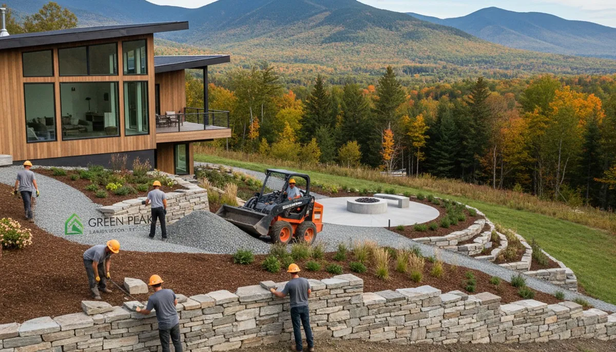 Landscape maintenance service in Burlington, VT for residential and commercial properties