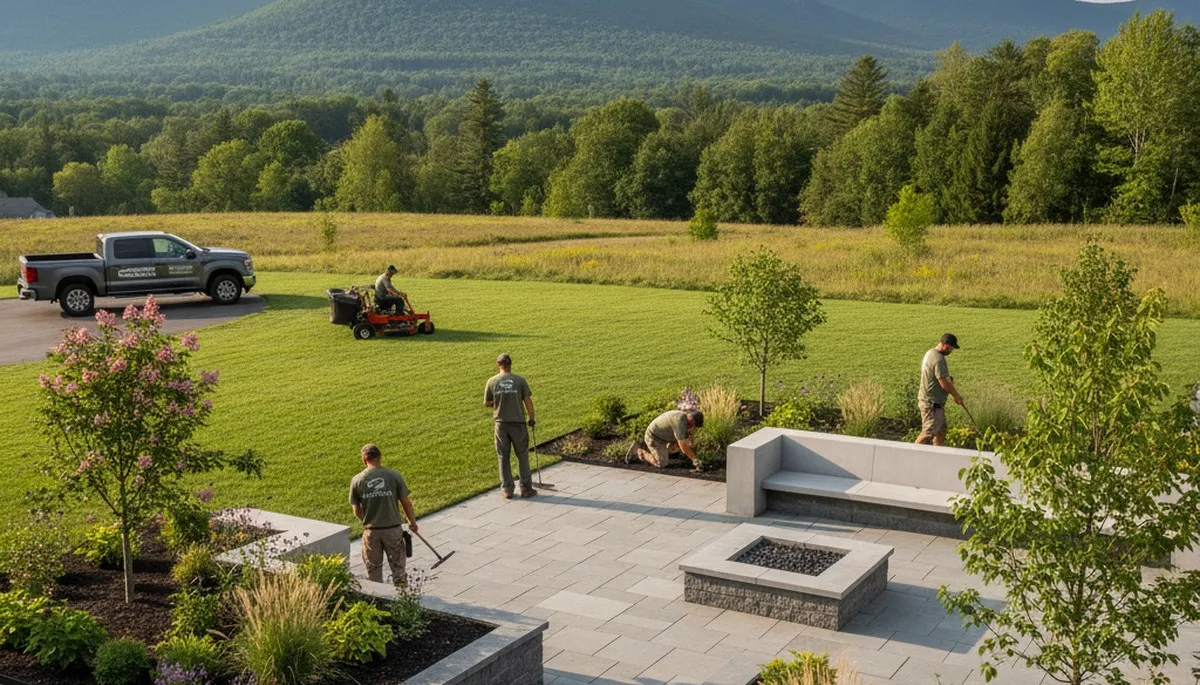 Landscaping services in Burlington, VT for residential and commercial outdoor property care