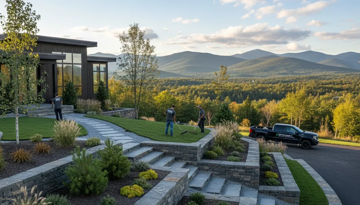 Burlington, VT landscaping services for residential and commercial properties