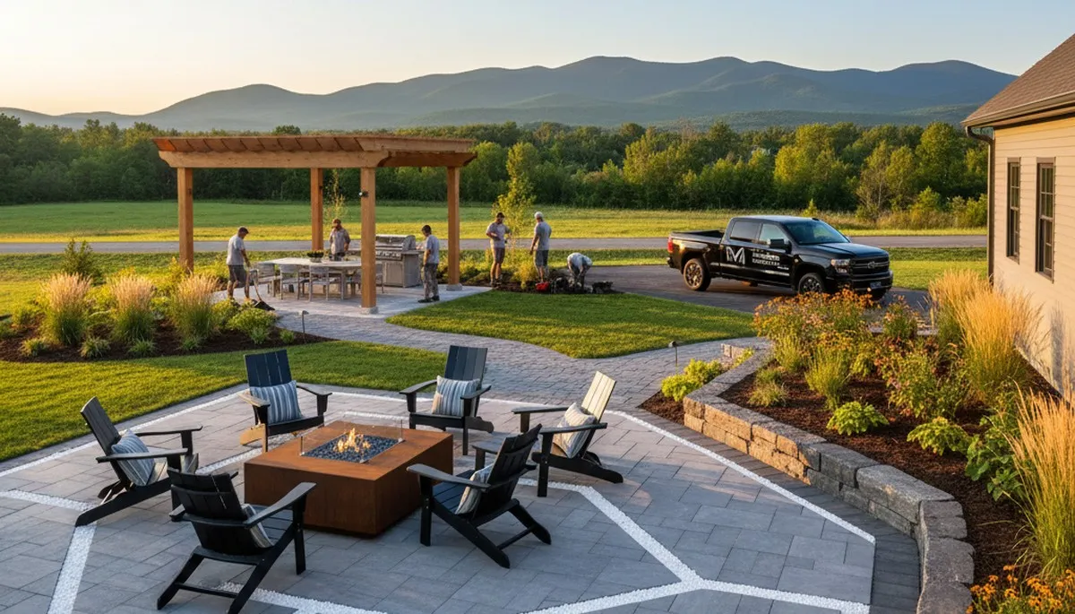 Landscaping services in Burlington, VT by Landscapers Burlington for lawns, gardens, and outdoor care