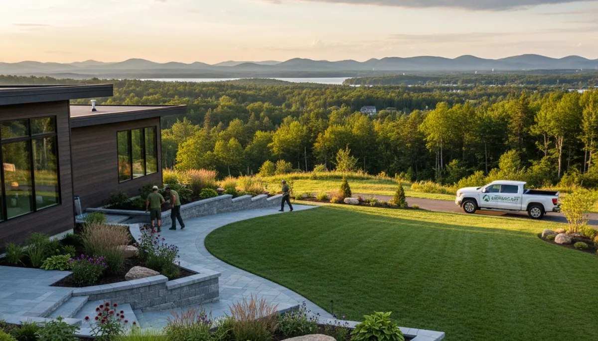 Landscaping services in Burlington, VT by local professional landscapers