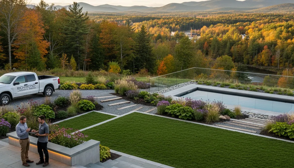 Landscaping services in Burlington, VT for residential and commercial properties