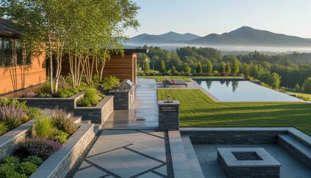 Professional landscaping services in Burlington, VT for residential and commercial properties