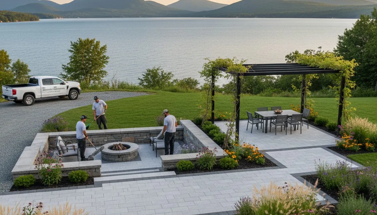Landscaping services in Burlington, VT for residential and commercial properties