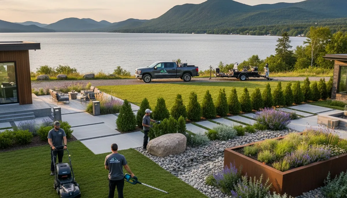 Burlington, VT landscaping services for residential and commercial property maintenance