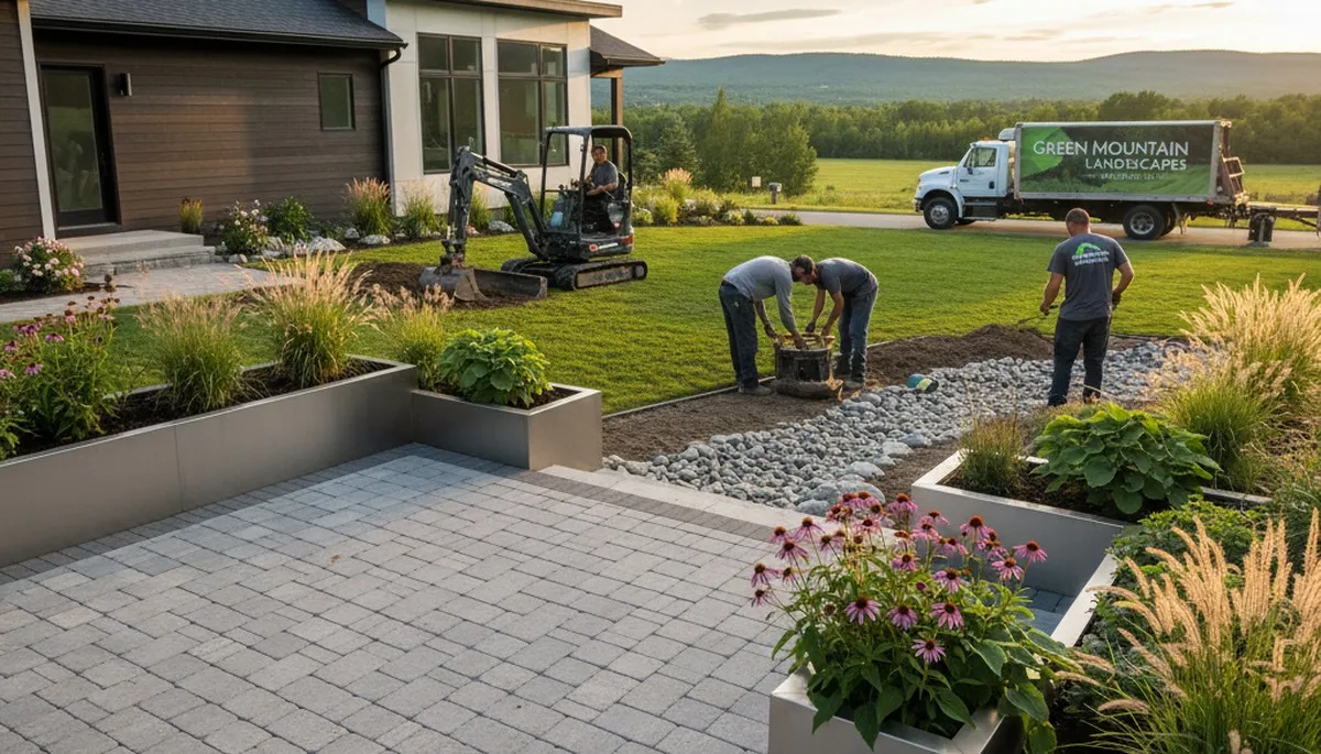 Landscaping service in Burlington, VT by local Burlington landscapers
