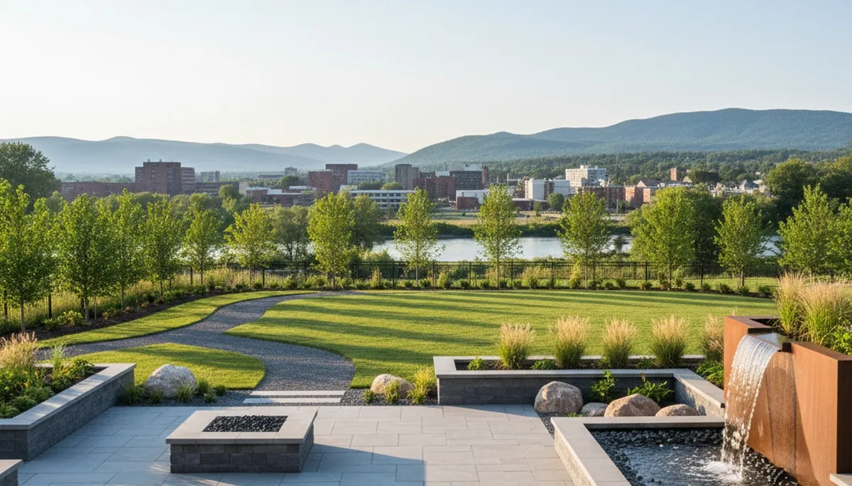 Landscaping service in Burlington, VT for residential and commercial outdoor maintenance